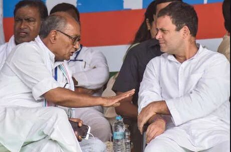 दिग्विजय सिंह बने कांग्रेस के लिए भस्मासुर, तो कांग्रेस में प्रधानमंत्री पद के दावेदार रहे राहुल गांधी आखिर कहां हैं? दिग्विजय सिंह बने कांग्रेस के लिए भस्मासुर, तो कांग्रेस में प्रधानमंत्री पद के दावेदार रहे राहुल गांधी आखिर कहां हैं?