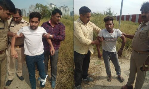 गाजियाबाद में पुलिस और बदमाशों के बीच मुठभेड़, 2 बदमाश गिरफ्तार गाजियाबाद में पुलिस और बदमाशों के बीच मुठभेड़, 2 बदमाश गिरफ्तार