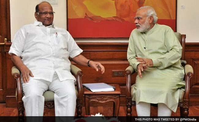 महाराष्ट्र में सरकार पर जारी उथल पुथल के बीच PM मोदी ने की शरद पवार की पार्टी NCP की तारीफ महाराष्ट्र में सरकार पर जारी उथल पुथल के बीच PM मोदी ने की शरद पवार की पार्टी NCP की तारीफ