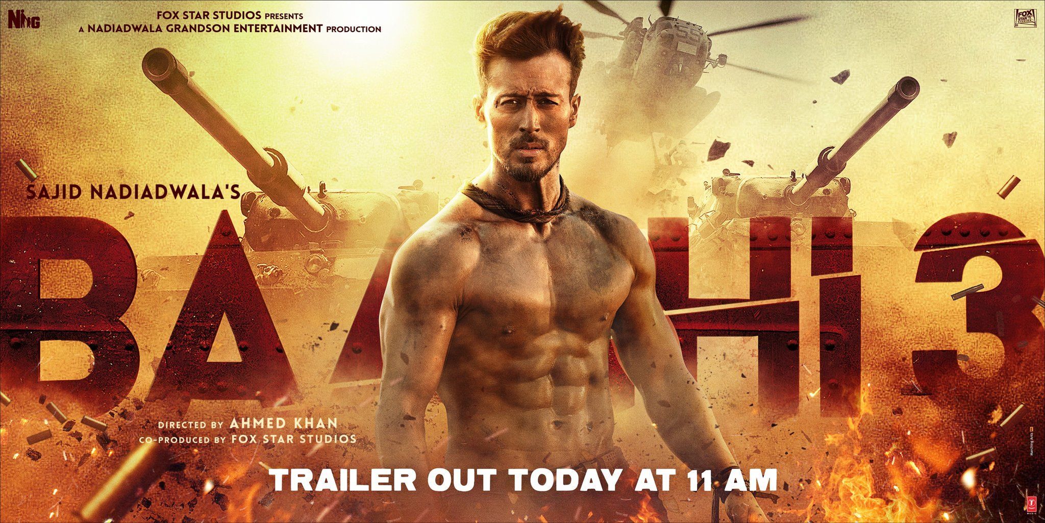Baaghi 3 Trailer : टाइगर श्रॉफ-श्रद्धा कपूर की फिल्म बागी 3 का एक्शन से भरपूर ट्रेलर रिलीज, देखिए- VIDEO Baaghi 3 Trailer : टाइगर श्रॉफ-श्रद्धा कपूर की फिल्म बागी 3 का एक्शन से भरपूर ट्रेलर रिलीज, देखिए- VIDEO