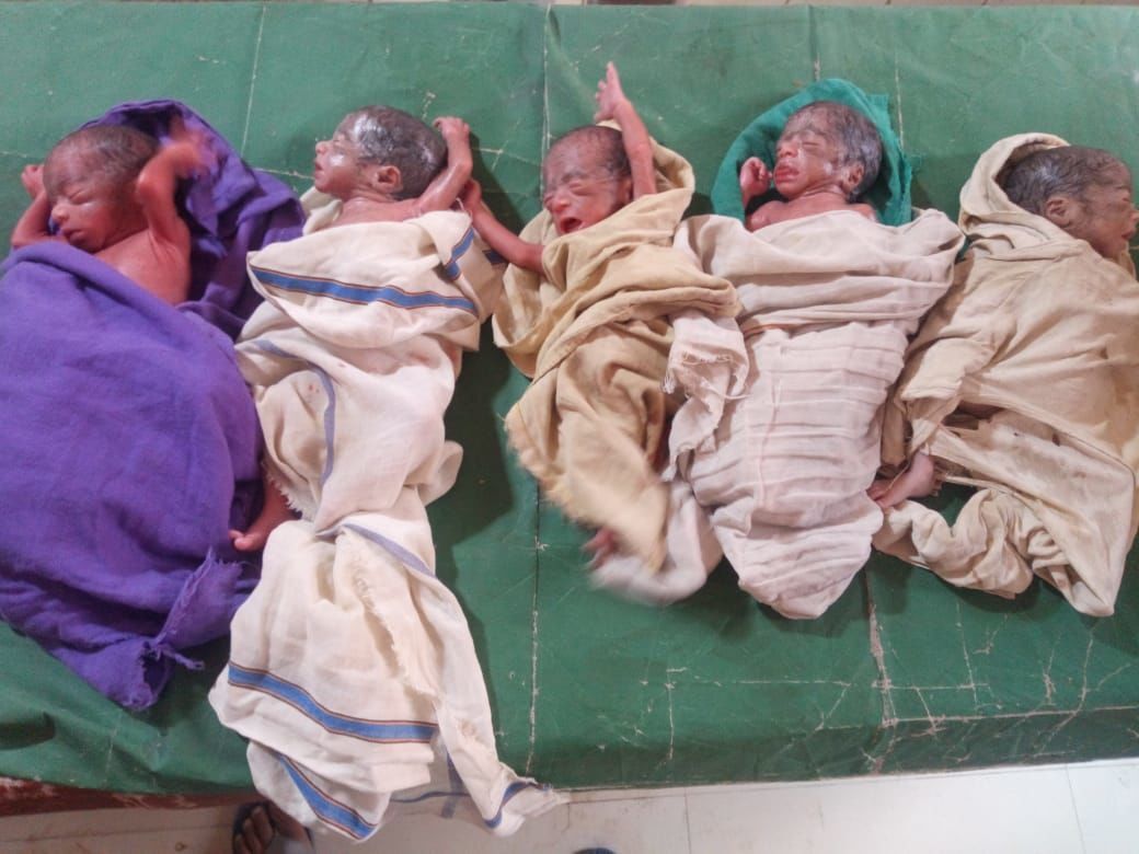 बाराबंकी में महिला ने पांच बच्चों को जन्म दिया बाराबंकी में महिला ने पांच बच्चों को जन्म दिया