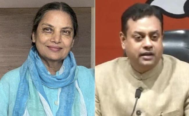 शबाना आजमी और संबित पात्रा में छिड़ी ट्विटर पर जंग, जानिए- पूरा मामला शबाना आजमी और संबित पात्रा में छिड़ी ट्विटर पर जंग, जानिए- पूरा मामला
