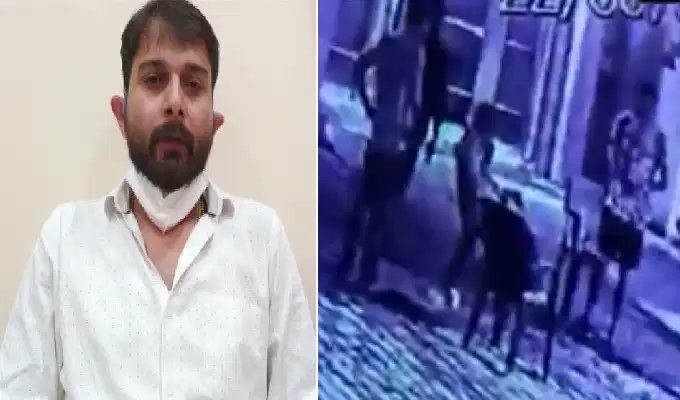 प्रयागराज: पैर छूने के बहाने सपा नेता पुनीत पांडेय को गोली मारने की कोशिश, देखें VIDEO प्रयागराज: पैर छूने के बहाने सपा नेता पुनीत पांडेय को गोली मारने की कोशिश, देखें VIDEO