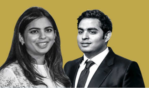 ईशा और आकाश अंबानी फॉर्च्यून 40 अंडर 40 की लिस्ट में शामिल ईशा और आकाश अंबानी फॉर्च्यून 40 अंडर 40 की लिस्ट में शामिल