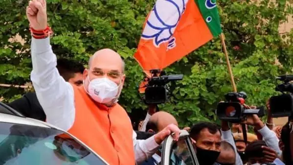 GHMC Election Final Result: 48 सीटों के साथ BJP दूसरी सबसे बड़ी पार्टी, अमित शाह ने जनता को दिया धन्यवाद GHMC Election Final Result: 48 सीटों के साथ BJP दूसरी सबसे बड़ी पार्टी, अमित शाह ने जनता को दिया धन्यवाद