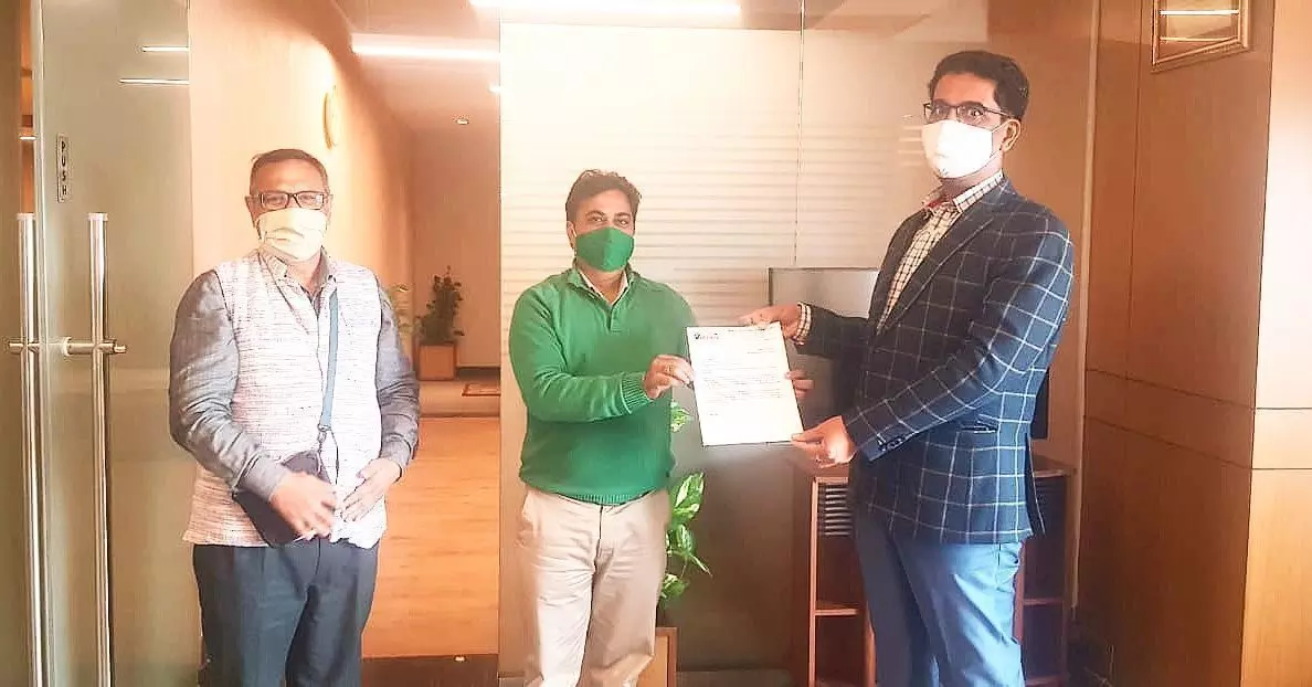 ग्रेटर नोएड़ा वेस्ट में मूलभूत सुविधाओं को लेकर नेफोमा ने प्राधिकरण के सीईओ को दिया ज्ञापन ग्रेटर नोएड़ा वेस्ट में मूलभूत सुविधाओं को लेकर नेफोमा ने प्राधिकरण के सीईओ को दिया ज्ञापन