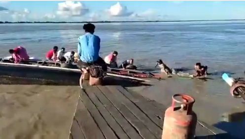 Assam: Terrible Boat Accident On Brahmaputra River, About 100 ...