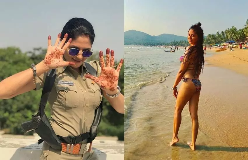 Kavita Kaushik Bold Pictures Viral: कविता कौशिक ने बिकिनी पहनकर  पानी में लगाई आग...देखें बोल्ड Photos