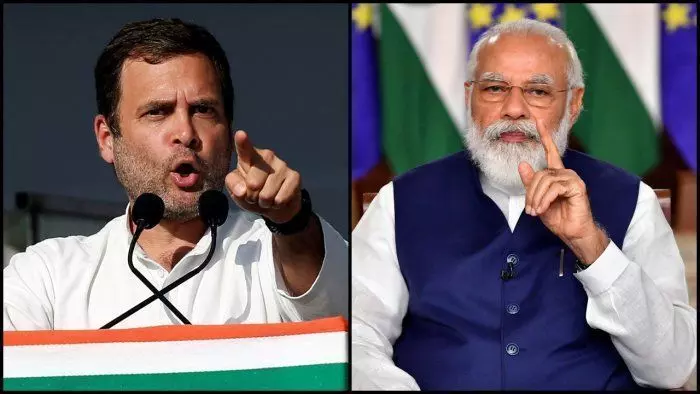Those who are against the hatred of BJP-RSS, they should come together,  Rahul Gandhi's attack on PM Modi | जो BJP-RSS के नफरत के खिलाफ हैं, वो एक  साथ आएं, राहुल गांधी