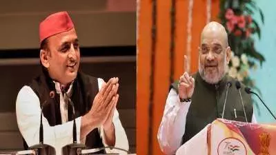 अखिलेश ने BJP का मतलब समझाया तो, अमित शाह ने भी SP का मतलब बताकर कर दिया पलटवार