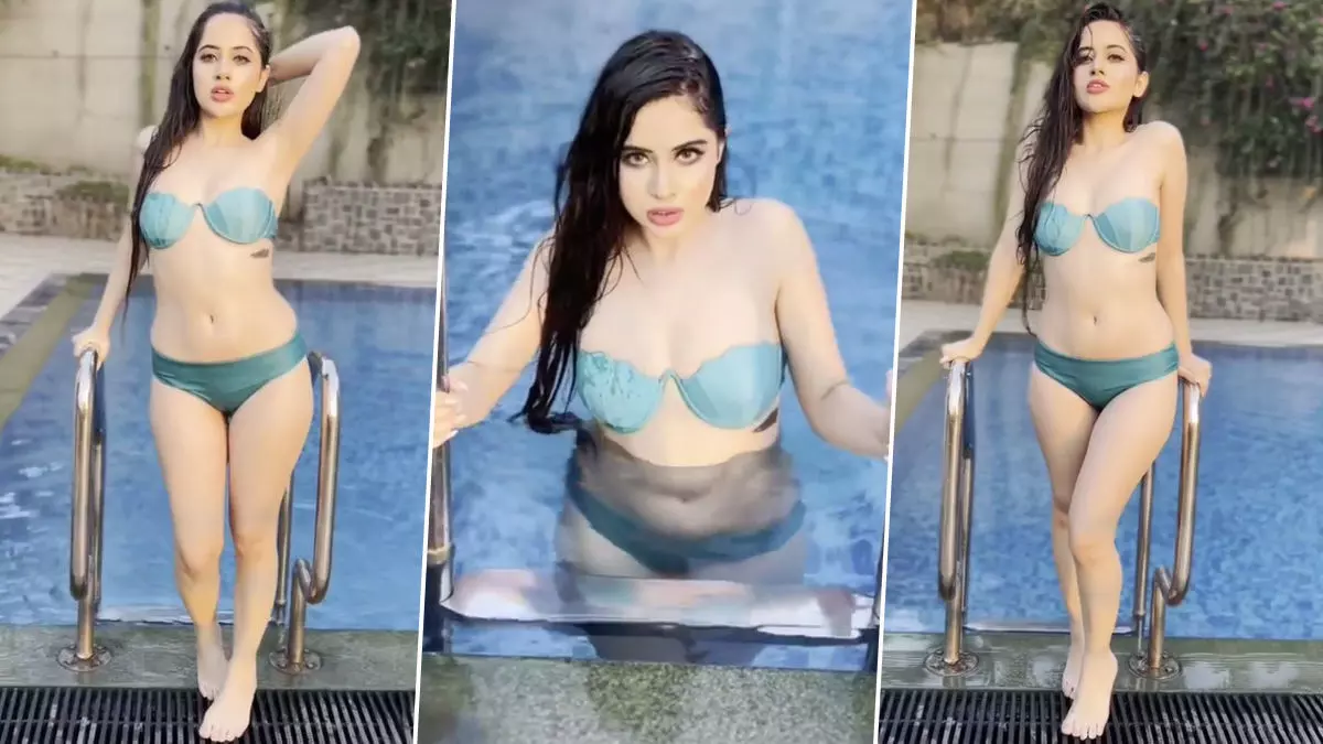 Urfi Javed Sexy Video: बिकिनी पहनकर उर्फी जावेद ने स्विमिंग पूल में दिखाया अपना अब तक का सबसे हॉट अंदाज