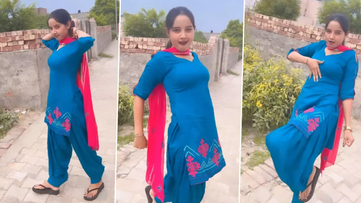 Sapna Choudhary Sexy Video Photos: Sapna Choudhary को टक्कर दे रही हरयाणवी डांसर Sunita Baby, सूट में हॉट डांस Video हुआ Viral