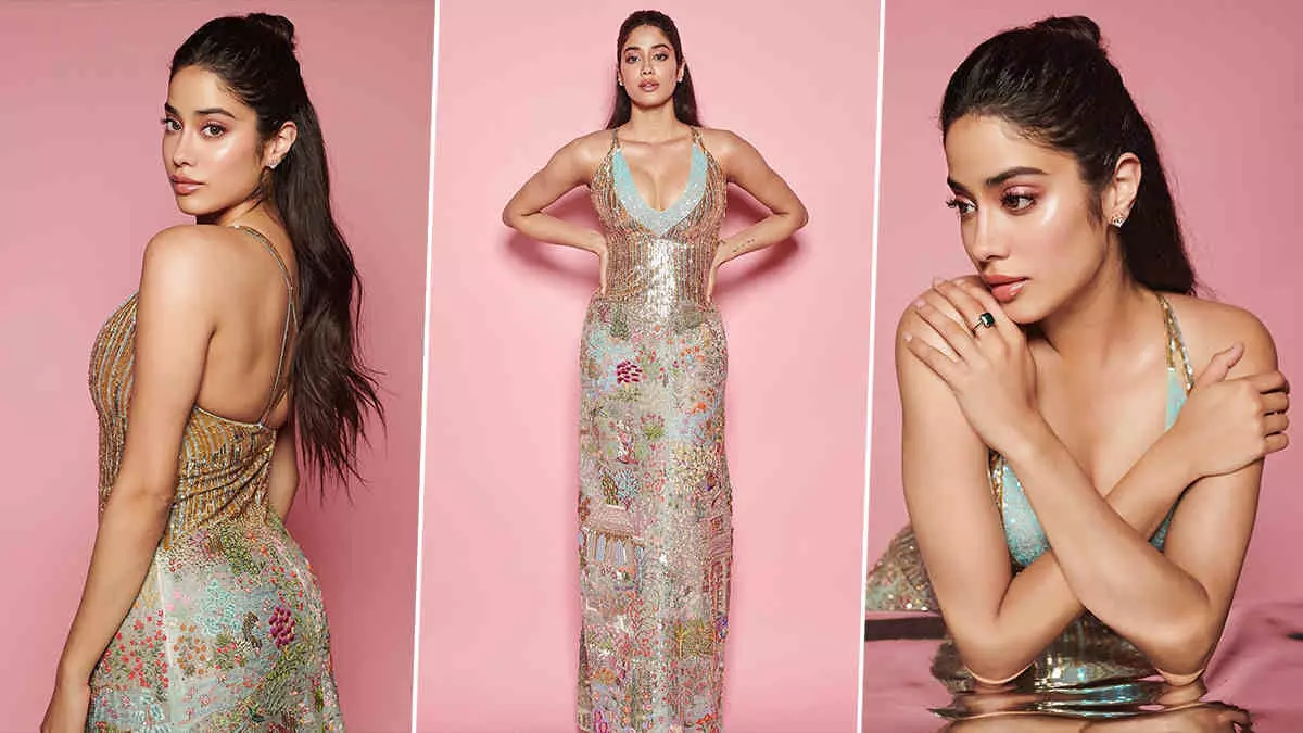 Janhvi Kapoor Sexy Video Photos: गोल्डन हॉट बॉडीकॉन ड्रेस पहन जान्हवी कपूर ने बढ़ाया पारा, यूजर्स का छूटा पसीना