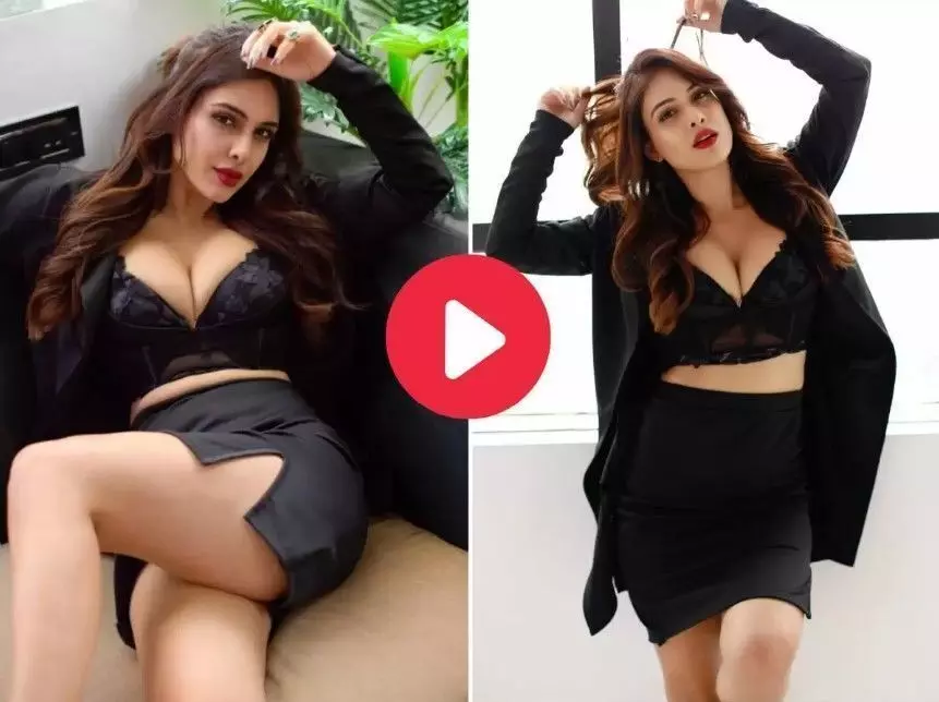 Neha Malik Sexy Video Photo: भोजपुरी एक्ट्रेस नेहा मलिक का ब्लैक सेक्सी आउटफिट में दिखा सेक्सी अवतार