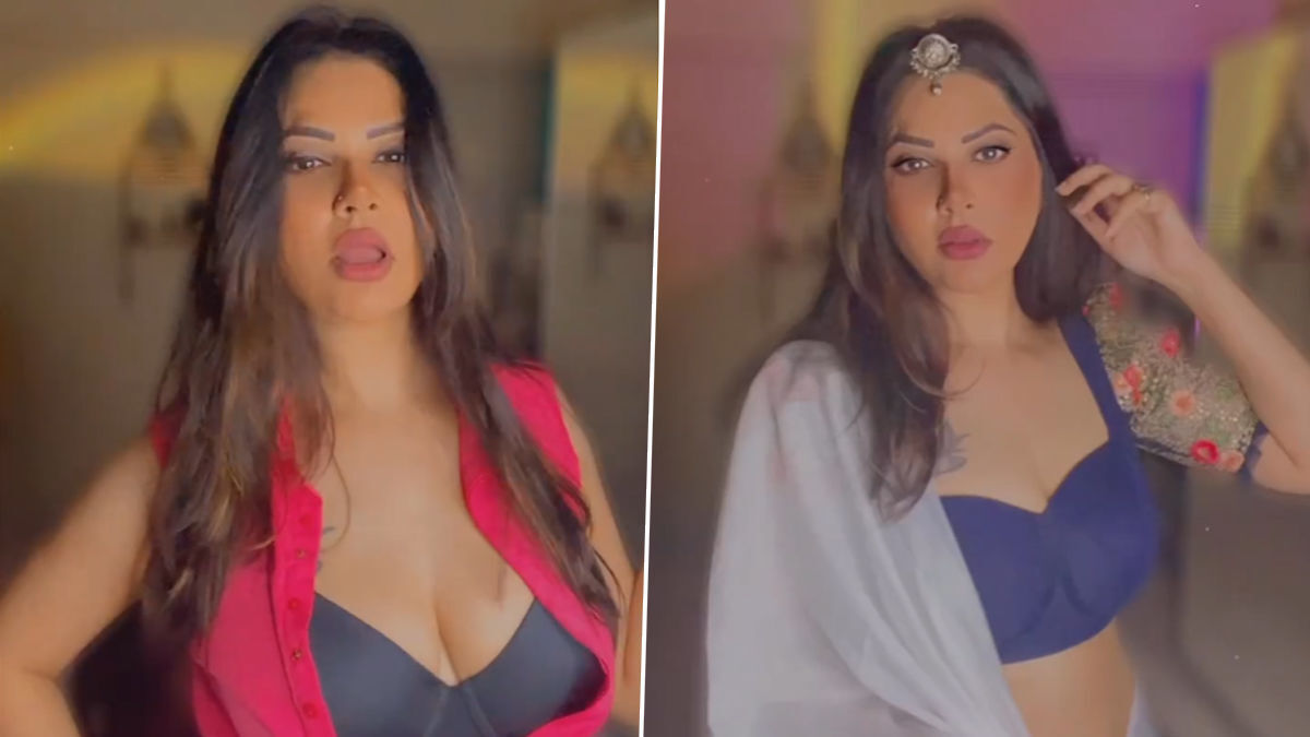 Aabha Paul Sexy Video Gandii Baat Series Actress Aabha Paul Created Sensation With Her Sexy