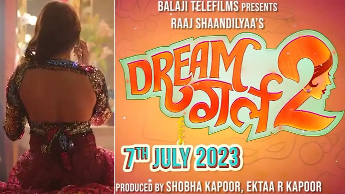 Dream Girl 2: Ayushmann Khurrana ने ड्रीम गर्ल 2 की रिलीज डेट का किया ऐलान, लहंगा पहन एक्टर ने Pathaan के साथ किया फ्लर्ट