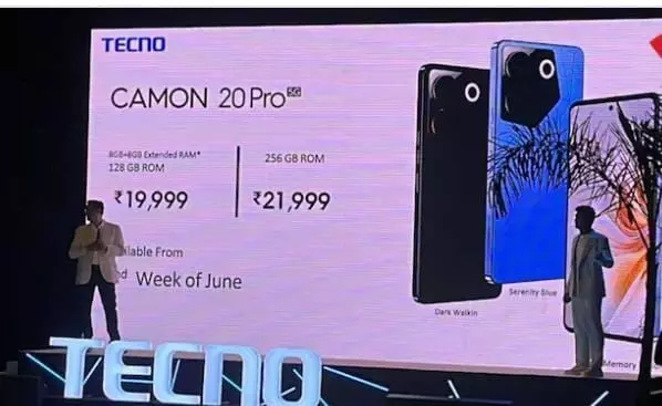 Tecno Camon 20 सीरीज़ भारत में हुई लॉन्च हुई,जाने इसकी कीमत