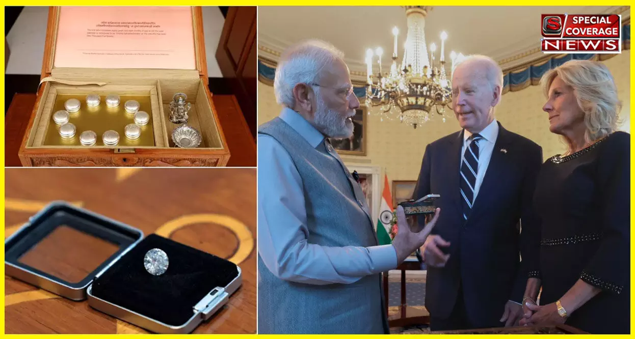 PM Modi US Visit: ग्रीन डायमंड, गुजरात का नमक, पंजाब का घी, महाराष्ट्र का गुड़...PM मोदी ने बाइडेन फैमिली को दिये ये खास उपहार