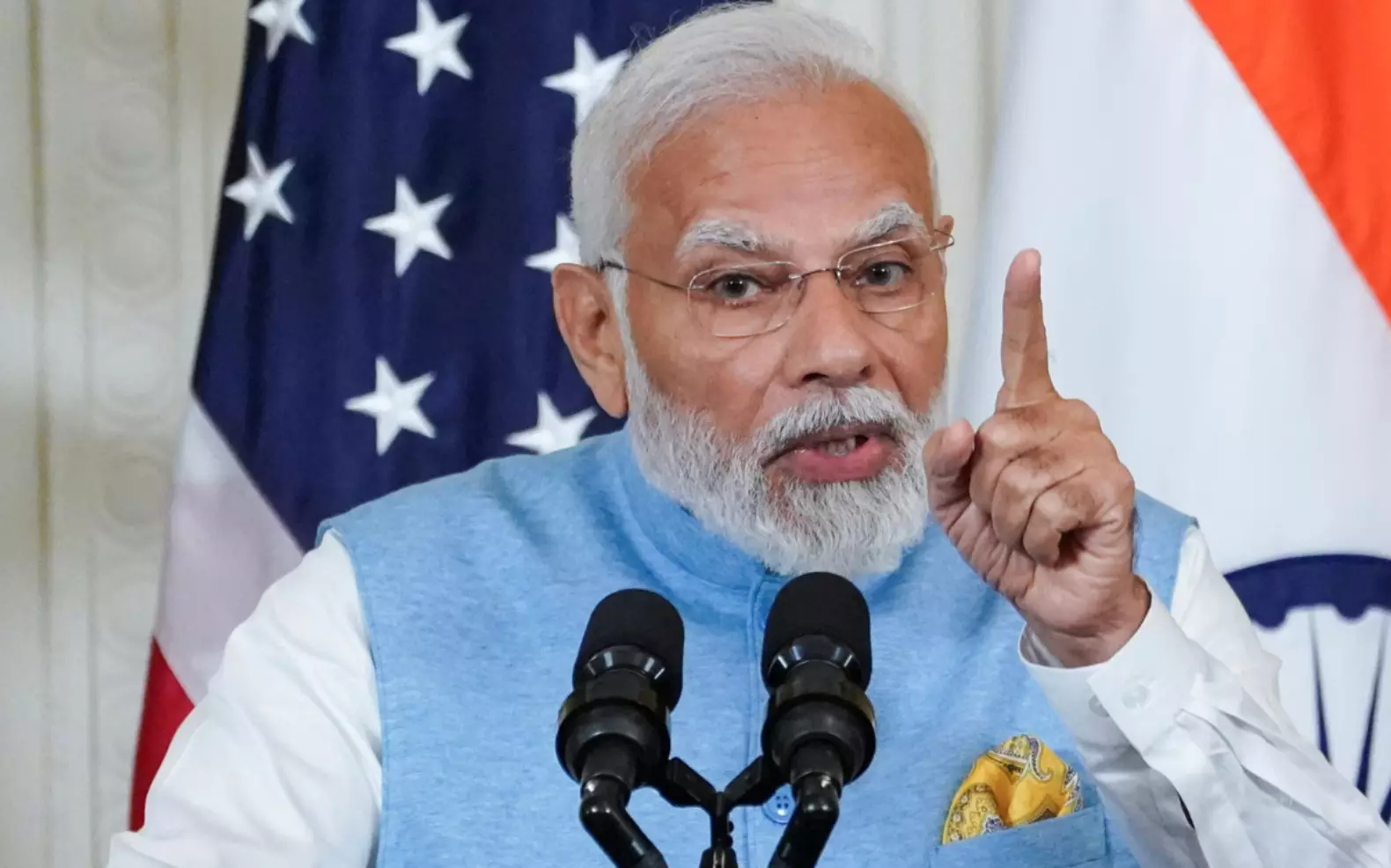 PM Modi US Visit : जब प्रेस कॉन्फ्रेंस में पत्रकार ने उठाया अल्पसंख्यकों से जुड़ा सवाल, तो पीएम मोदी ने दिया ये जवाब