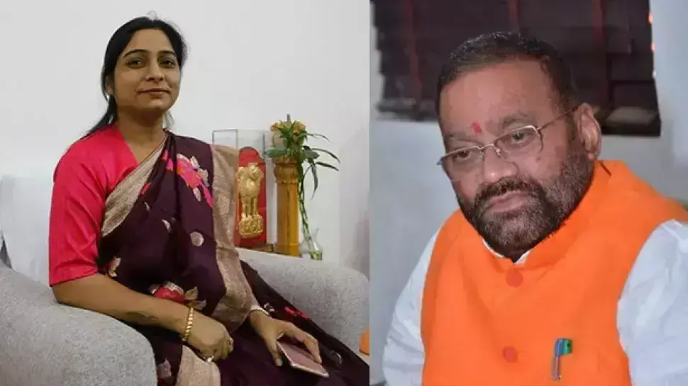 Swami Prasad Maurya daughter Sanghamitra Maurya counterattack on controversial statements