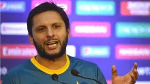 Shahid Afridis strange statement, said - Team Indias performance is a big thing