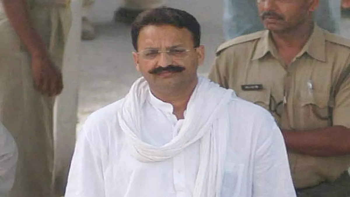 Mukhtar Ansari sentenced to 10 years in Gangster Act case, fined Rs 5 lakh