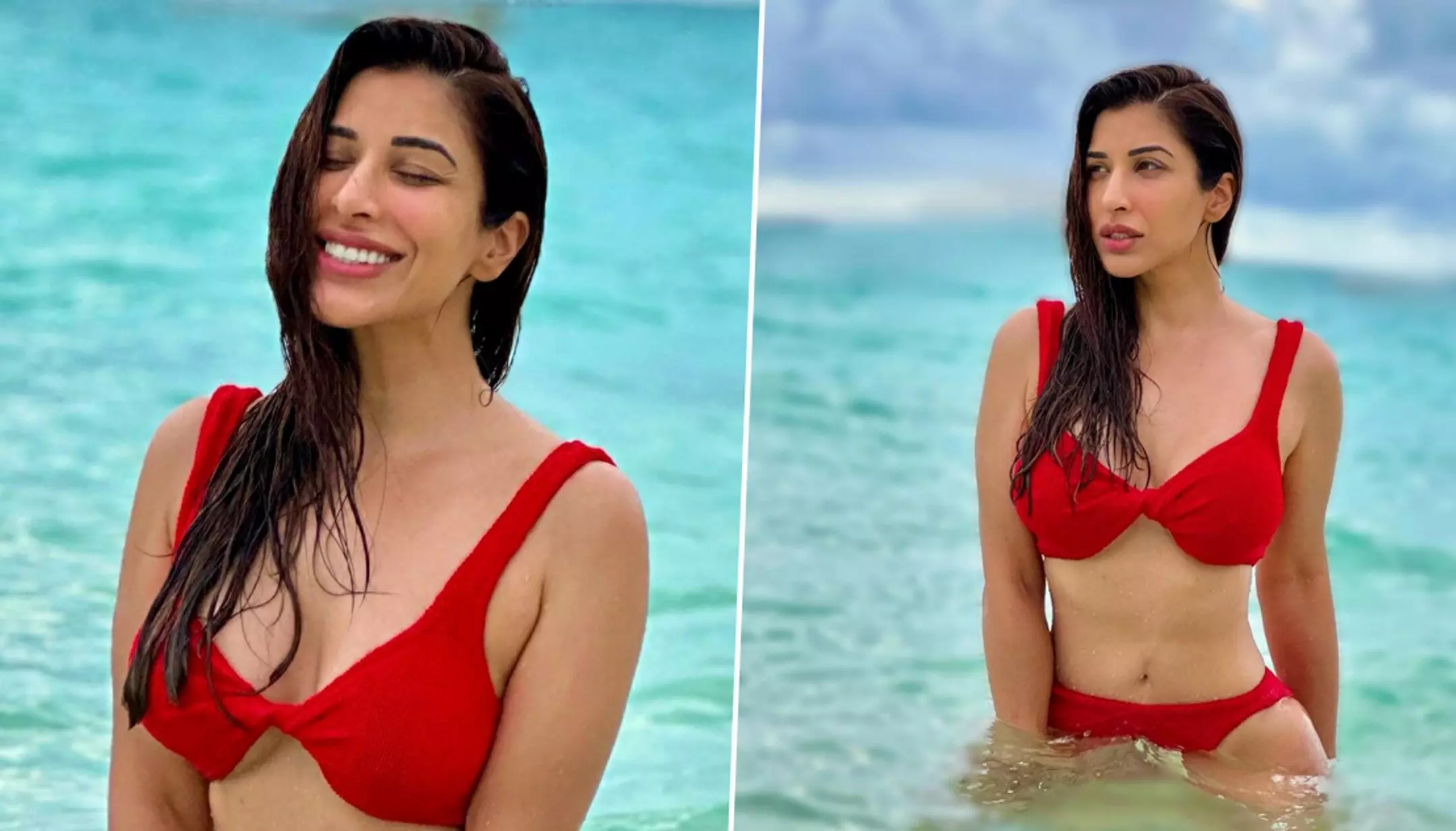 Sophie Choudry Sexy Videos: Sophie Choudry ने SEXY बिकनी पहन लगाई आग, हॉटनेस ने बढ़ाया तापमान