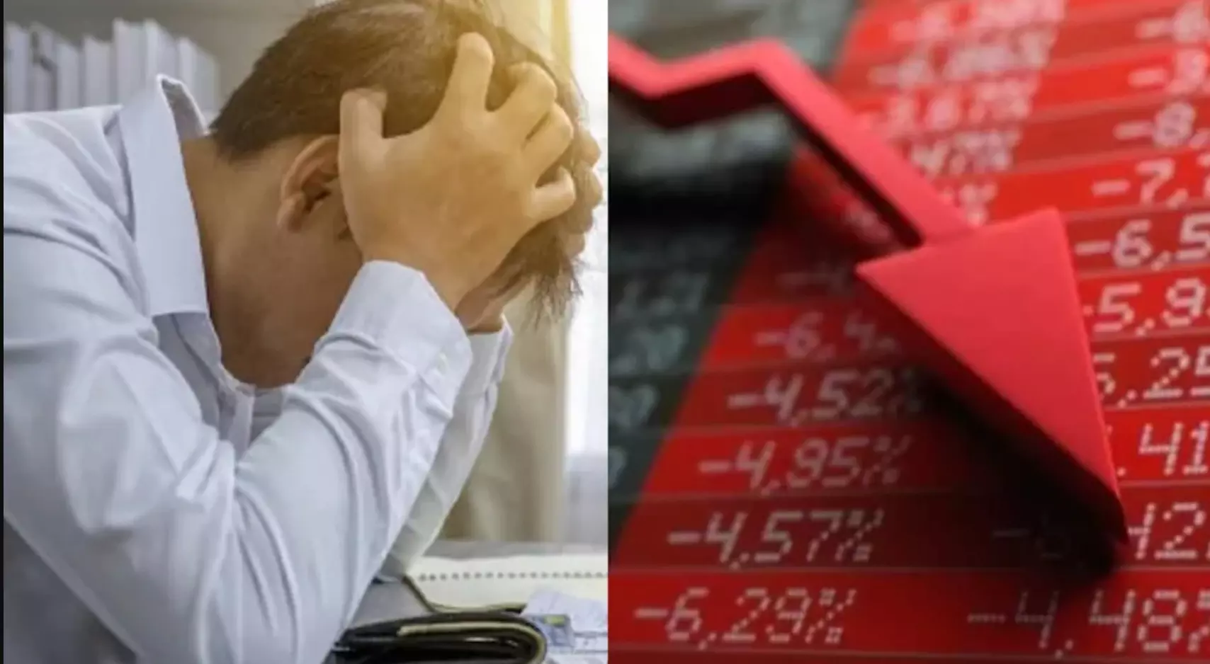Stock Market Crash : शेयर बाजार में आया भूचाल... खुलते ही Sensex 700 अंक फिसला! जानिए- कौन से शेयर गिरे धड़ाम!