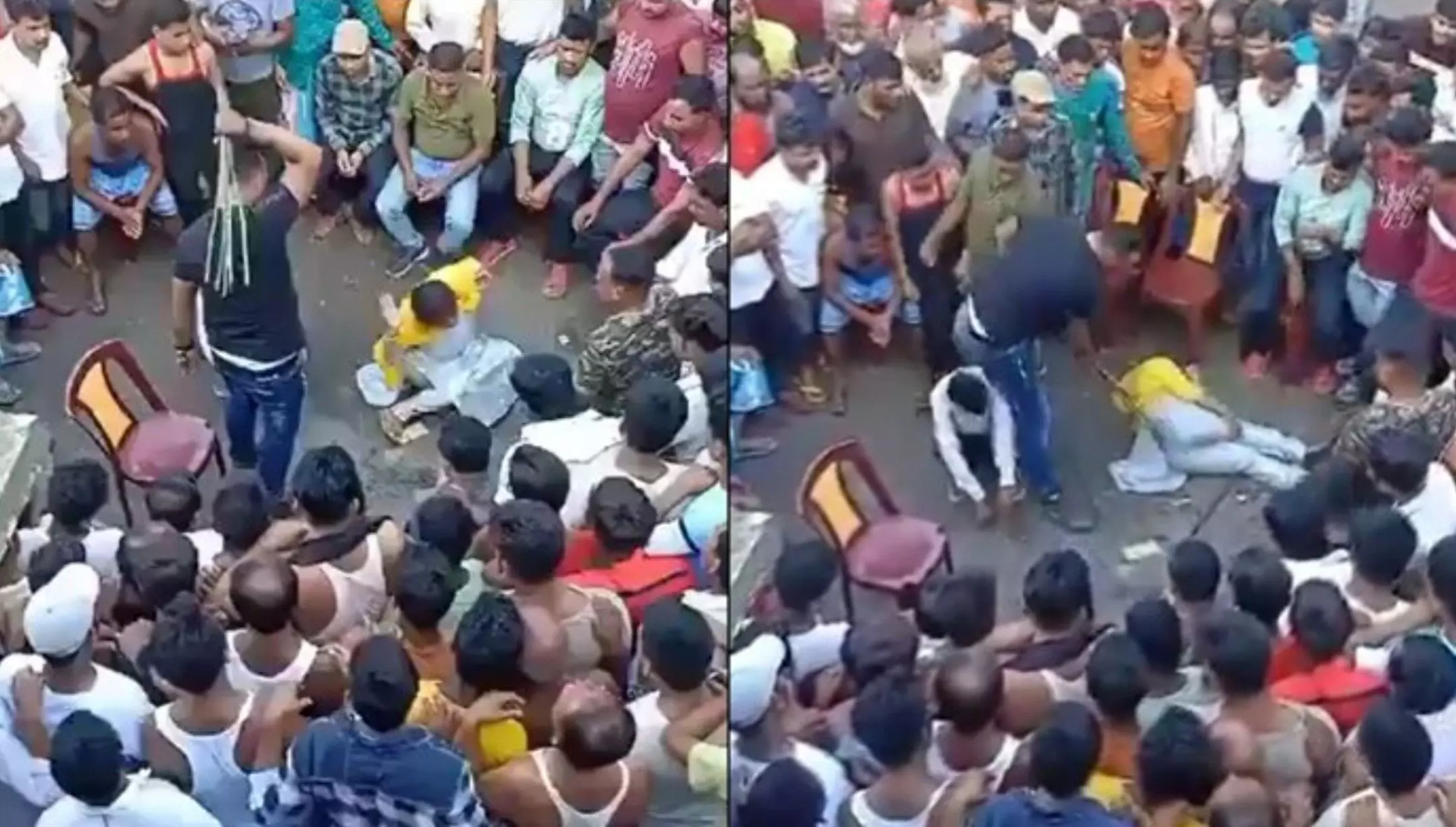West Bengal News: पश्चिम बंगाल में महिला से बर्बरता, जमीन पर लिटाकर बेरहमी से पिटाई, BJP नेता ने शेयर किया ये Video