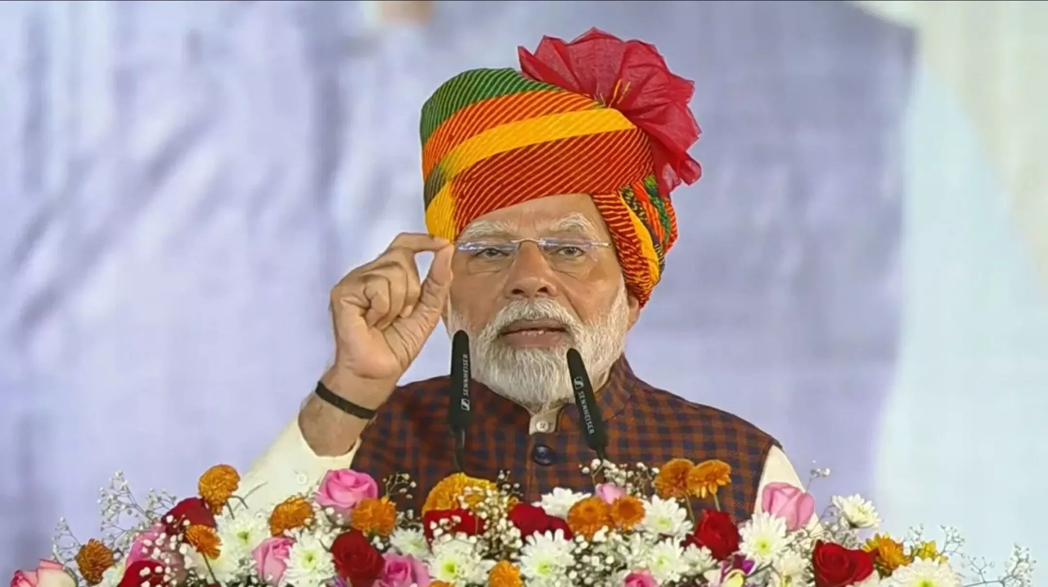 PM Modi Rajasthan Visit: देश के लोग कह रहे हैं कि बीजेपी सुशासन की गारंटी, जयपुर की जनसभा में बोले PM मोदी